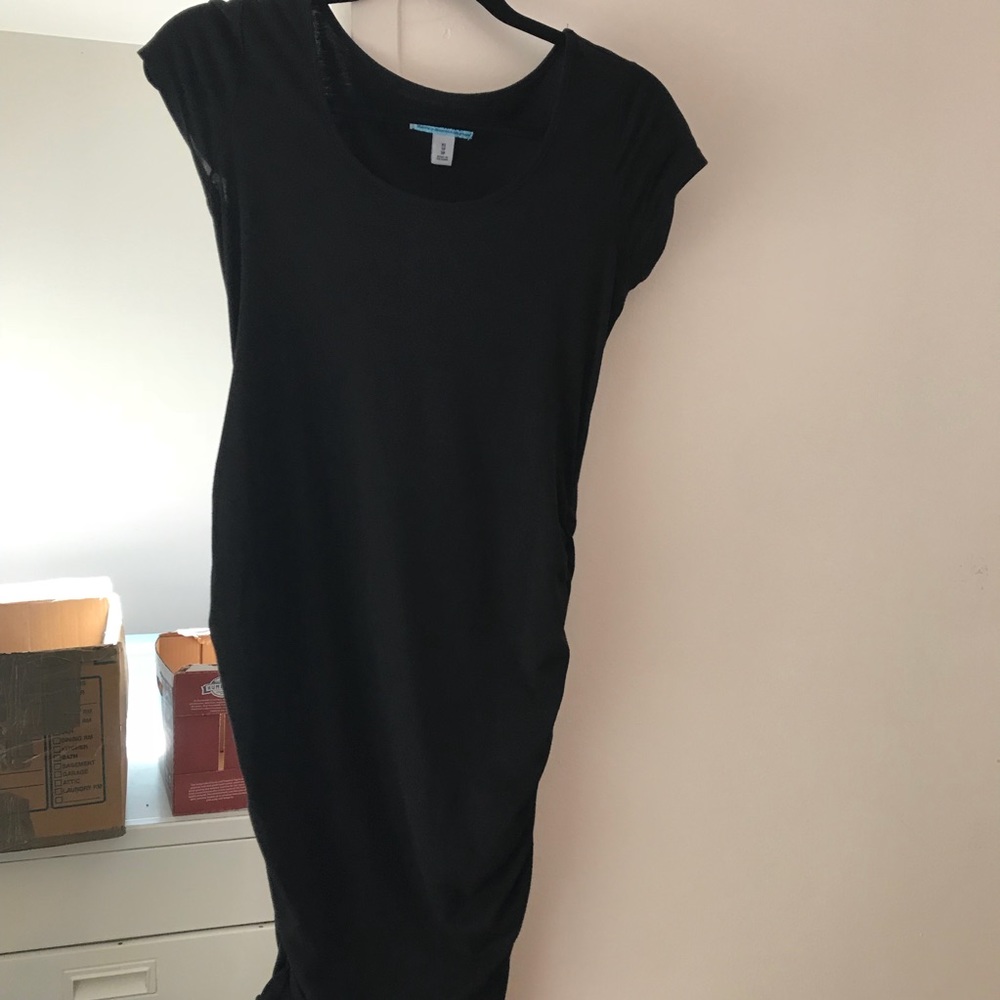 Maternity black dress